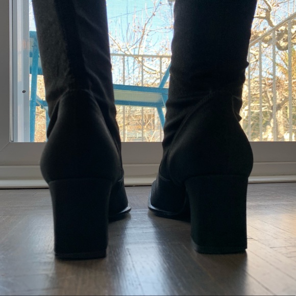 Like New Vintage Sergio Rossi Sleek Black Boots 36 - Picture 14 of 15